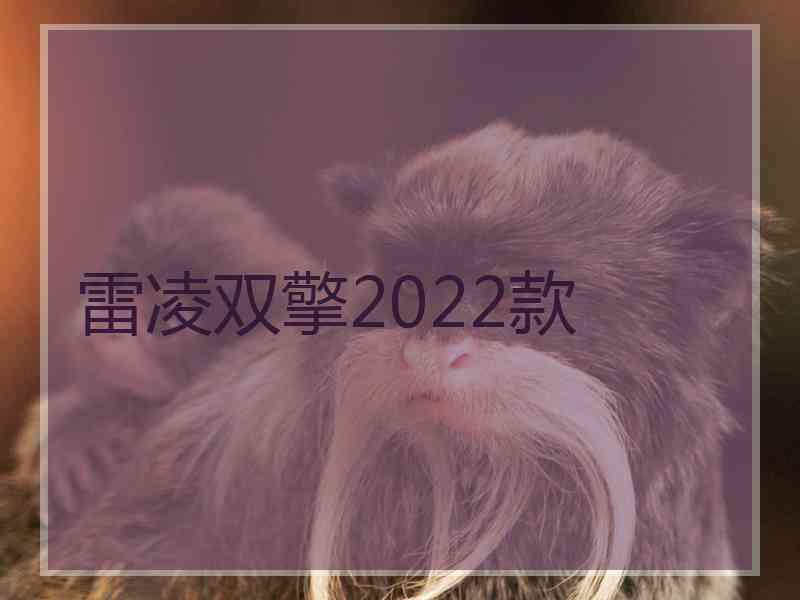 雷凌双擎2022款