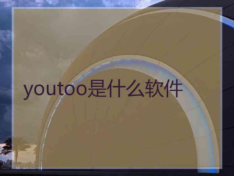 youtoo是什么软件