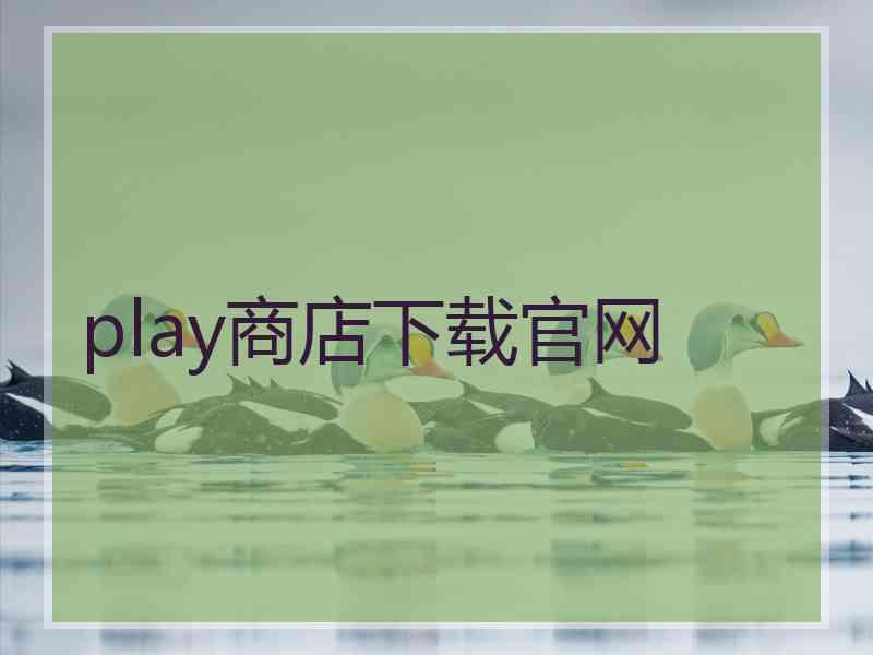 play商店下载官网