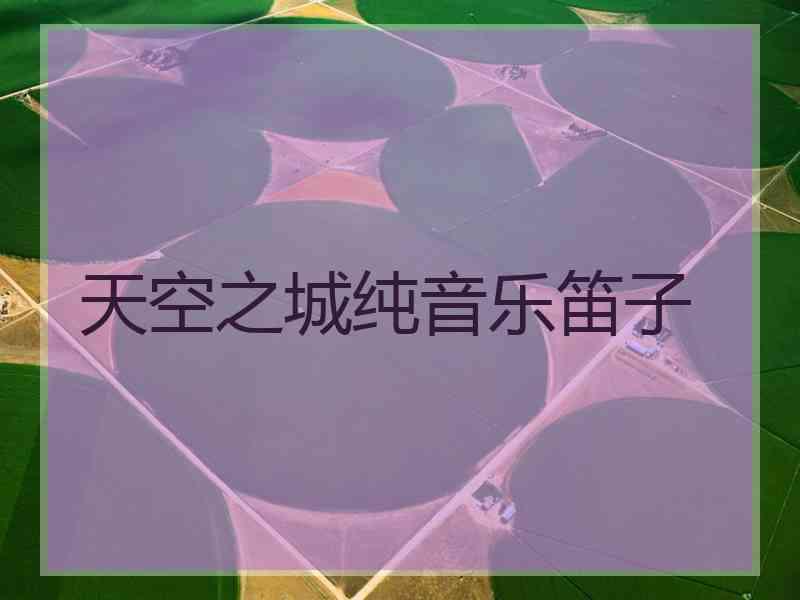 天空之城纯音乐笛子